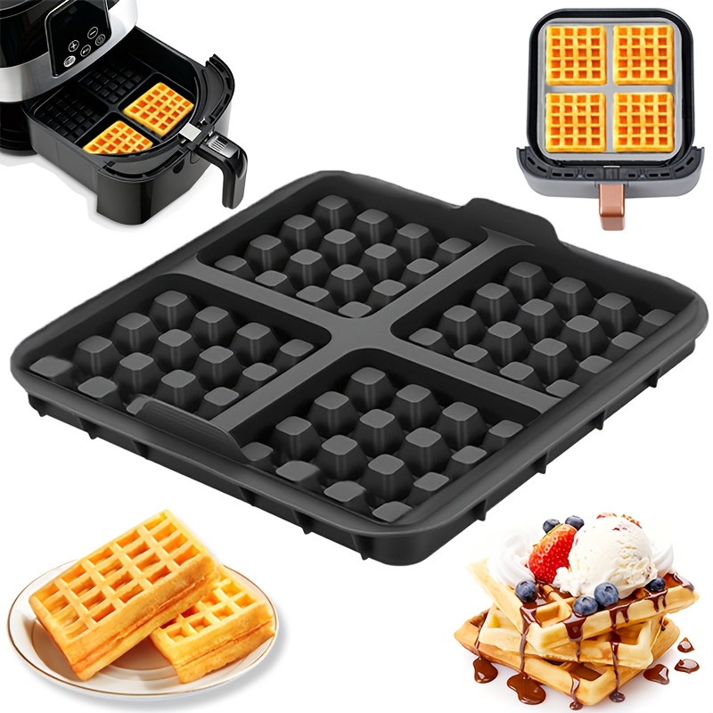 Commercial Kitchen Pots And Pans - Forma Quadrada para Waffles, Panela Antiaderente