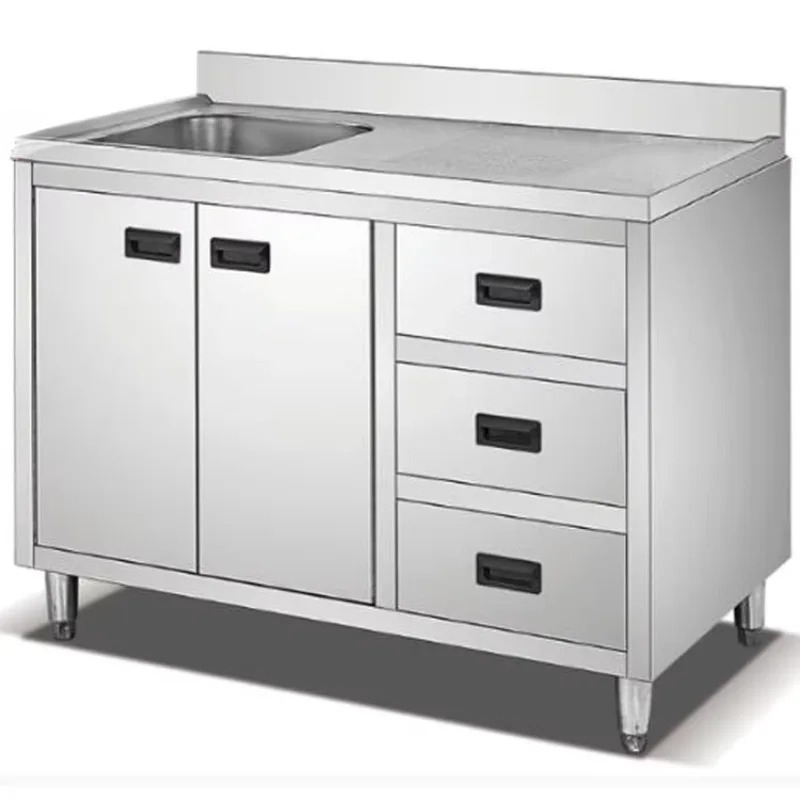 Commercial Kitchen Table - Mesa de armazenamento de cozinha de