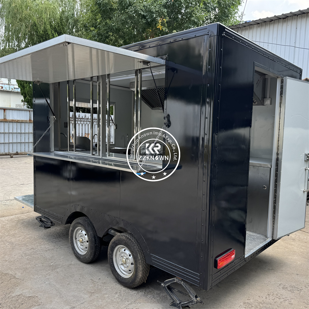 Caminhão de fast food construí - Commercial Kitchen Vendor avaliação e preço