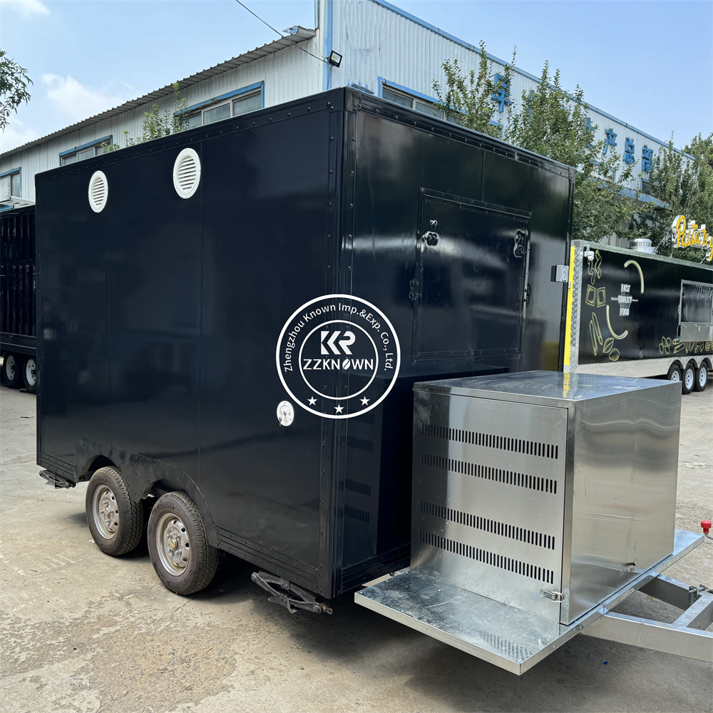 Caminhão de fast food construí - Commercial Kitchen Vendor avaliação e preço