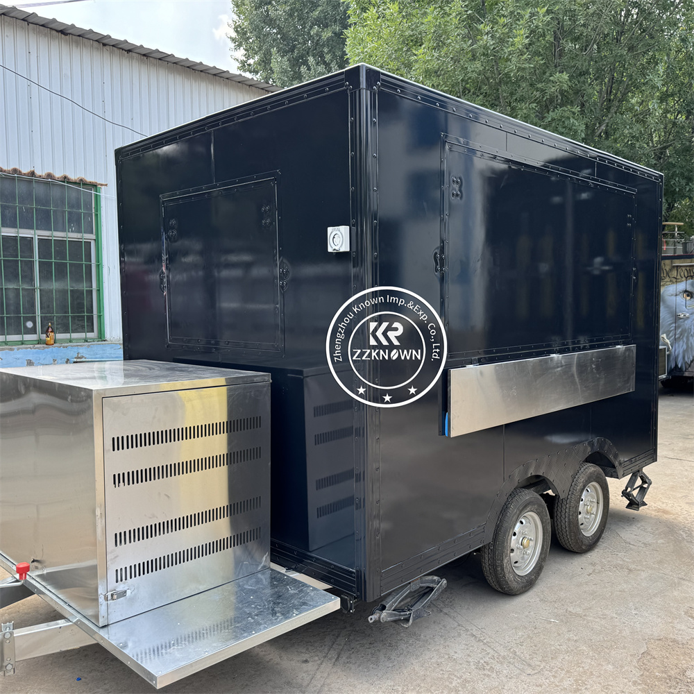 Caminhão de fast food construí - Commercial Kitchen Vendor avaliação e preço
