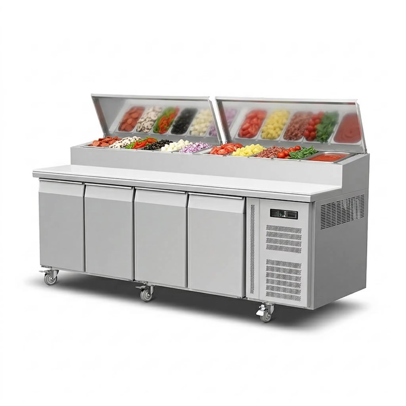Refrigerador de Preparação de  - Commercial Kitchen Table avaliação e preço