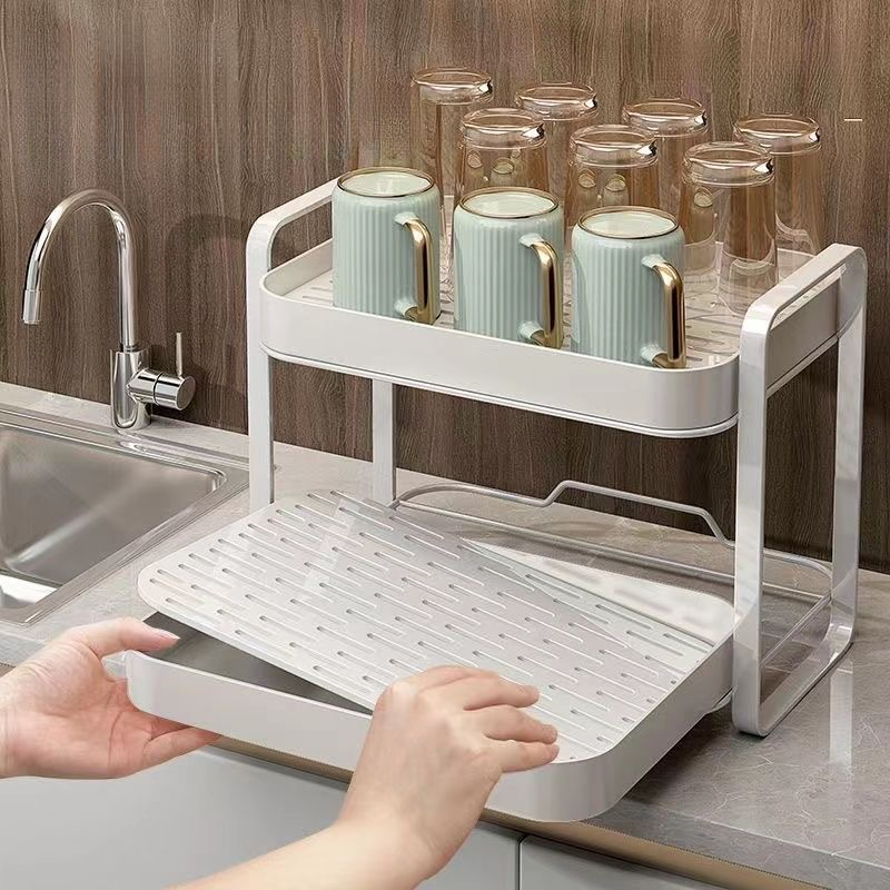 Organizador de Copos de 2 Níve - Commercial Kitchen Shelving avaliação e preço