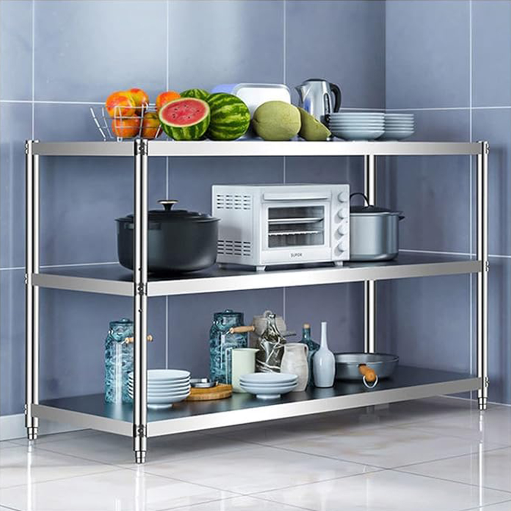 Prateleira de aço inoxidável,  - Commercial Kitchen Table avaliação e preço