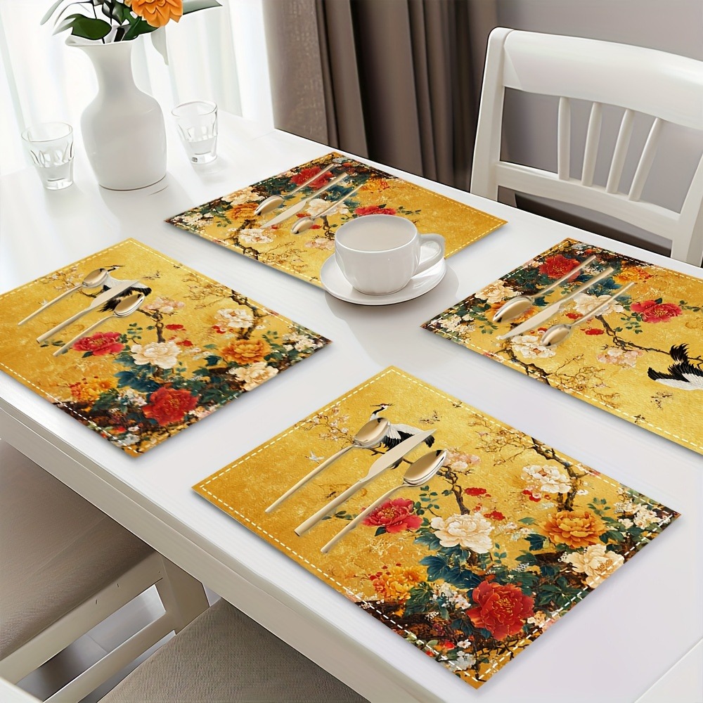 1/2/4 peças de luxuosos tapete - Commercial Kitchen Table avaliação e preço