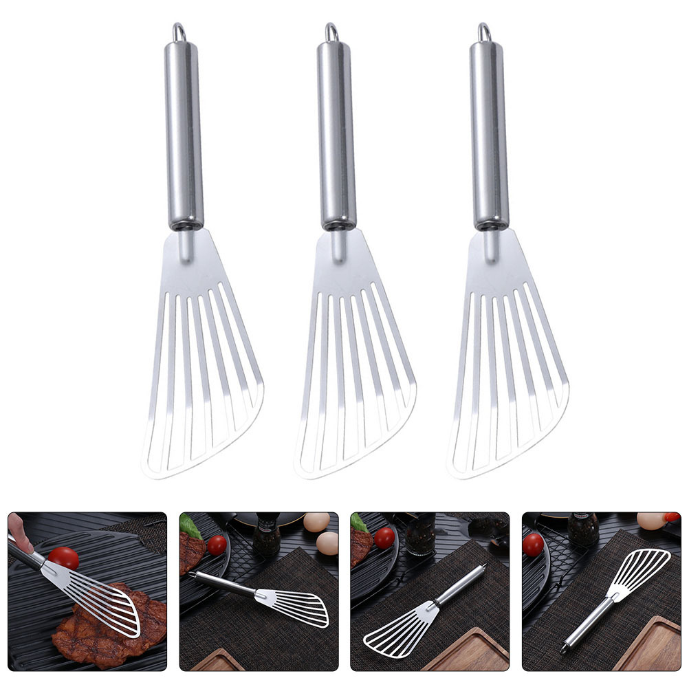 Espátula de aço inoxidável 3 p - Commercial Kitchen Use avaliação e preço